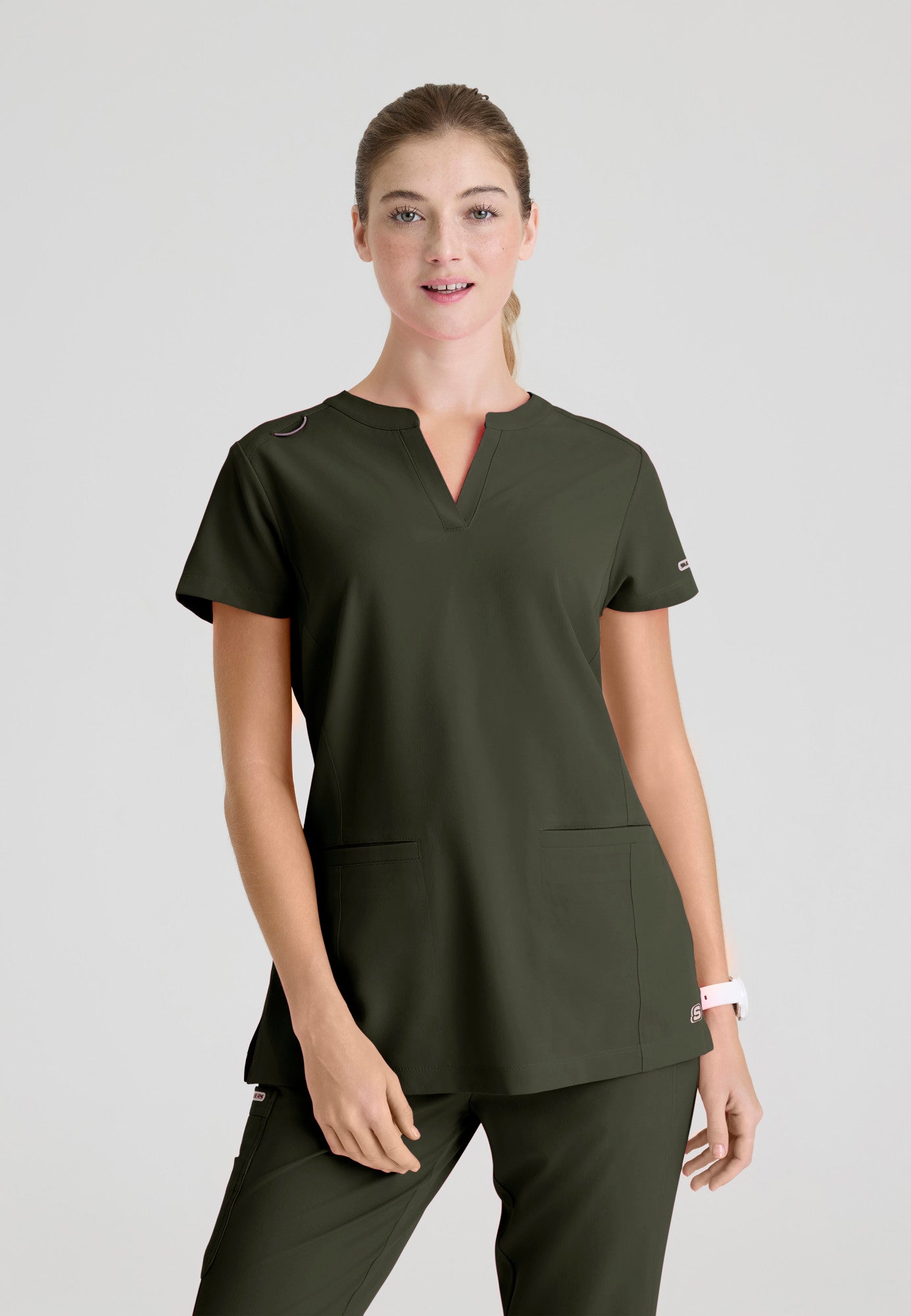 Coast Top - Olive - Grey's Anatomy Scrubs